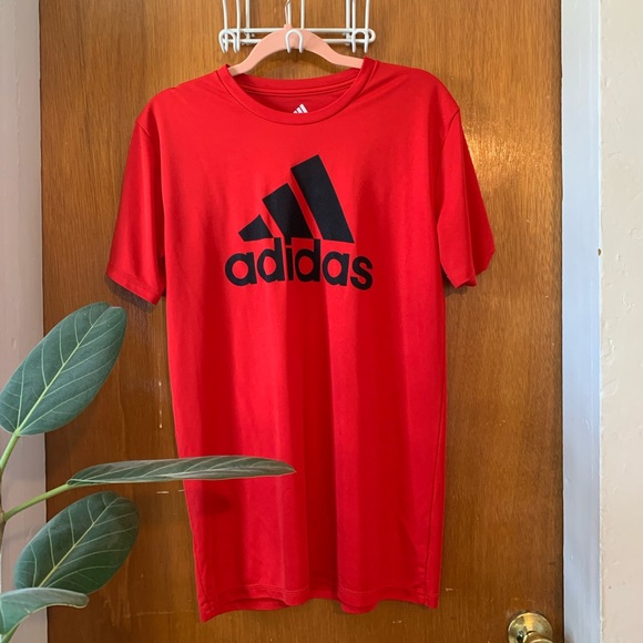 adidas Shirts Red Adidas Mens Shirt Size Xl Poshmark